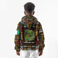 Ivory Coast Kid Hoodie Tai National Park Wildlife Map - African Pride