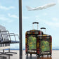 Ivory Coast Luggage Cover Tai National Park Wildlife Map - African Pride