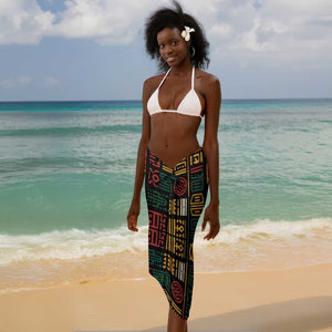 Ivory Coast Sarong Tai National Park Wildlife Map - African Pride