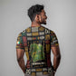 Ivory Coast T shirt Tai National Park Wildlife Map - African Pride