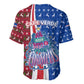 Cape Verde Christmas Baseball Jersey Festive Pattern Christmas Tree and National Emblem Motif - African Pride