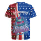 Cape Verde Christmas Rugby Jersey Festive Pattern Christmas Tree and National Emblem Motif - African Pride