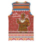 Angola Christmas Basketball Jersey Snowflake Pattern Tribal Santa Claus Motif - African Pride