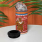 Angola Christmas 4 in 1 Can Cooler Tumbler Snowflake Pattern Tribal Santa Claus Motif - African Pride