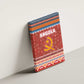 Angola Christmas Canvas Wall Art Snowflake Pattern Tribal Santa Claus Motif - African Pride