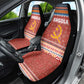 Angola Christmas Car Seat Cover Snowflake Pattern Tribal Santa Claus Motif - African Pride