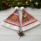 Angola Christmas Santa Hat Snowflake Pattern Tribal Santa Claus Motif - African Pride