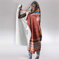 Angola Christmas Hooded Blanket Snowflake Pattern Tribal Santa Claus Motif - African Pride