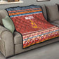 Angola Christmas Quilt Snowflake Pattern Tribal Santa Claus Motif - African Pride