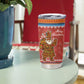 Angola Christmas Tumbler Cup Snowflake Pattern Tribal Santa Claus Motif - African Pride