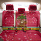 Angola Christmas Back Car Seat Cover Santa Gifts and National Flag Map Motif - African Pride