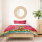 Angola Christmas Bedding Set Santa Gifts and National Flag Map Motif - African Pride