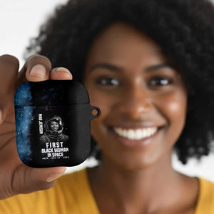 Mae Jemison AirPods Case with NASA Spacesuit Portrait, First Black Woman - African Pride