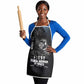 Mae Jemison Apron with NASA Spacesuit Portrait, First Black Woman - African Pride