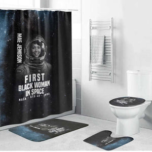 Mae Jemison Bathroom Set with NASA Spacesuit Portrait, First Black Woman - African Pride