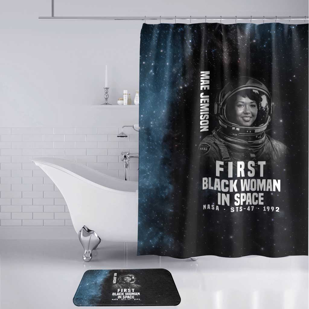 Mae Jemison Bathroom Set with NASA Spacesuit Portrait, First Black Woman - African Pride