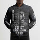 Mae Jemison Bomber Puffer Jacket with NASA Spacesuit Portrait, First Black Woman - African Pride