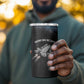 Mae Jemison 4 in 1 Can Cooler Tumbler with NASA Spacesuit Portrait, First Black Woman - African Pride