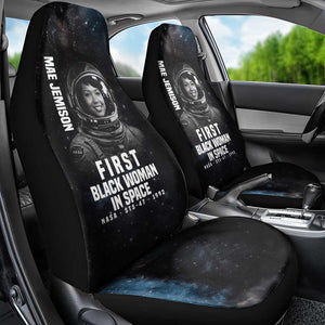 Mae Jemison Car Seat Cover with NASA Spacesuit Portrait, First Black Woman - African Pride