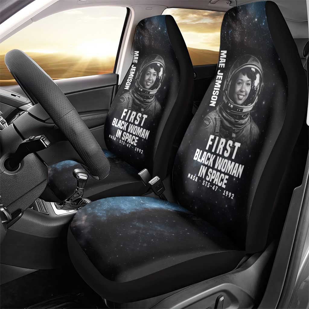 Mae Jemison Car Seat Cover with NASA Spacesuit Portrait, First Black Woman - African Pride