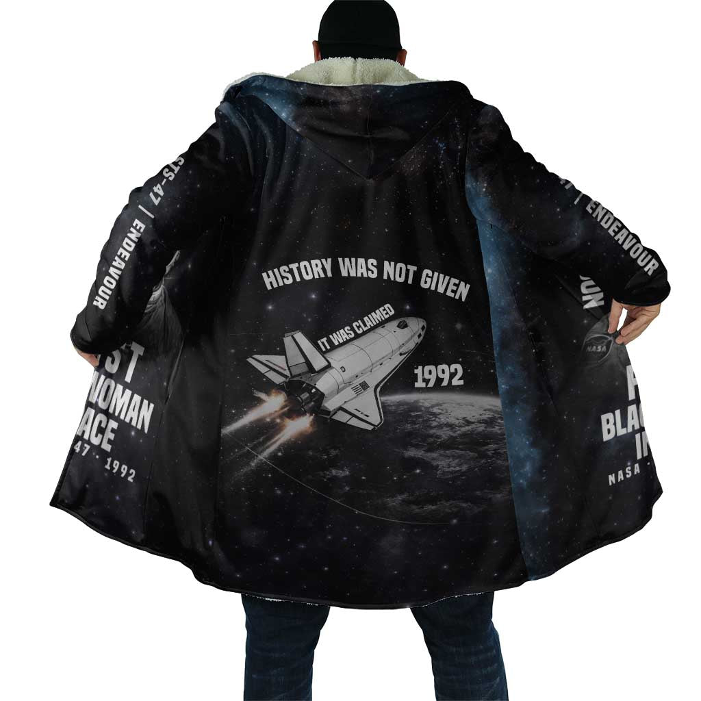 Mae Jemison Cloak with NASA Spacesuit Portrait, First Black Woman - African Pride