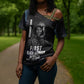 Mae Jemison Cross Shoulder Shirt with NASA Spacesuit Portrait, First Black Woman - African Pride