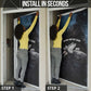 Mae Jemison Door Cover with NASA Spacesuit Portrait, First Black Woman - African Pride