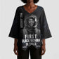 Mae Jemison Kimono Sleeve Blouse with NASA Spacesuit Portrait, First Black Woman - African Pride
