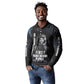 Mae Jemison Long Sleeve Polo Shirt with NASA Spacesuit Portrait, First Black Woman - African Pride