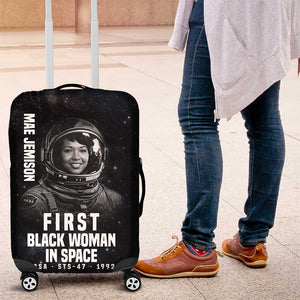 Mae Jemison Luggage Cover with NASA Spacesuit Portrait, First Black Woman - African Pride