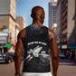 Mae Jemison Men Tank Top with NASA Spacesuit Portrait, First Black Woman - African Pride