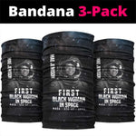 Mae Jemison Neck Gaiter with NASA Spacesuit Portrait, First Black Woman - African Pride
