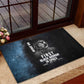 Mae Jemison Rubber Doormat with NASA Spacesuit Portrait, First Black Woman - African Pride