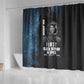 Mae Jemison Shower Curtain with NASA Spacesuit Portrait, First Black Woman - African Pride