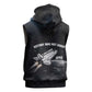 Mae Jemison Sleeveless Hoodie with NASA Spacesuit Portrait, First Black Woman - African Pride