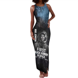 Mae Jemison Tank Maxi Dress with NASA Spacesuit Portrait, First Black Woman - African Pride