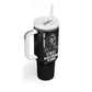 Mae Jemison Tumbler With Handle with NASA Spacesuit Portrait, First Black Woman - African Pride