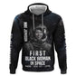 Mae Jemison Zip Hoodie with NASA Spacesuit Portrait, First Black Woman - African Pride