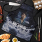 Mae Jemison Apron with Space Portrait Design, Science Has No Boundaries Quote and DNA Book Elements - African Pride