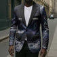 Mae Jemison Blazer with Space Portrait Design, Science Has No Boundaries Quote and DNA Book Elements - African Pride