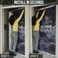Mae Jemison Door Cover with Space Portrait Design, Science Has No Boundaries Quote and DNA Book Elements - African Pride