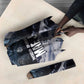 Mae Jemison Umbrella with Space Portrait Design, Science Has No Boundaries Quote and DNA Book Elements - African Pride
