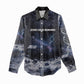 Mae Jemison Women Casual Shirt with Space Portrait Design, Science Has No Boundaries Quote and DNA Book Elements - African Pride