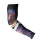 Mae Jemison Arm Sleeves Cartoon Astronaut Portrait, The Sky Is Not the Limit Quote and Galaxy Dreamer - African Pride