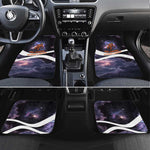 Mae Jemison Car Mats Cartoon Astronaut Portrait, The Sky Is Not the Limit Quote and Galaxy Dreamer - African Pride