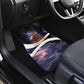 Mae Jemison Car Mats Cartoon Astronaut Portrait, The Sky Is Not the Limit Quote and Galaxy Dreamer - African Pride