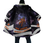 Mae Jemison Cloak Cartoon Astronaut Portrait, The Sky Is Not the Limit Quote and Galaxy Dreamer - African Pride