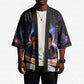 Mae Jemison Kimono Cartoon Astronaut Portrait, The Sky Is Not the Limit Quote and Galaxy Dreamer - African Pride