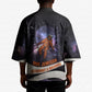 Mae Jemison Kimono Cartoon Astronaut Portrait, The Sky Is Not the Limit Quote and Galaxy Dreamer - African Pride