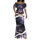 Mae Jemison Mermaid Dress Cartoon Astronaut Portrait, The Sky Is Not the Limit Quote and Galaxy Dreamer - African Pride